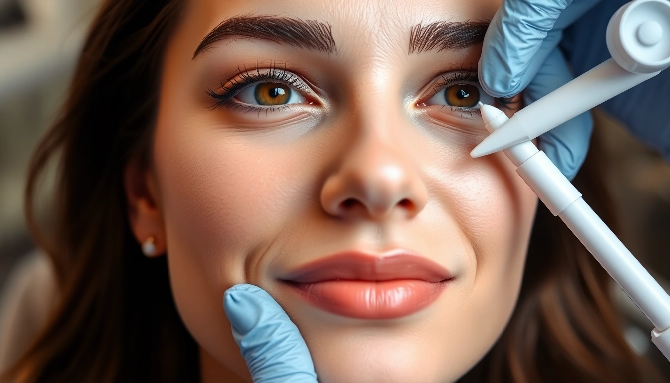 Botox Zürich: Professional facial treatment for a natural, youthful glow in a clean clinic setting.